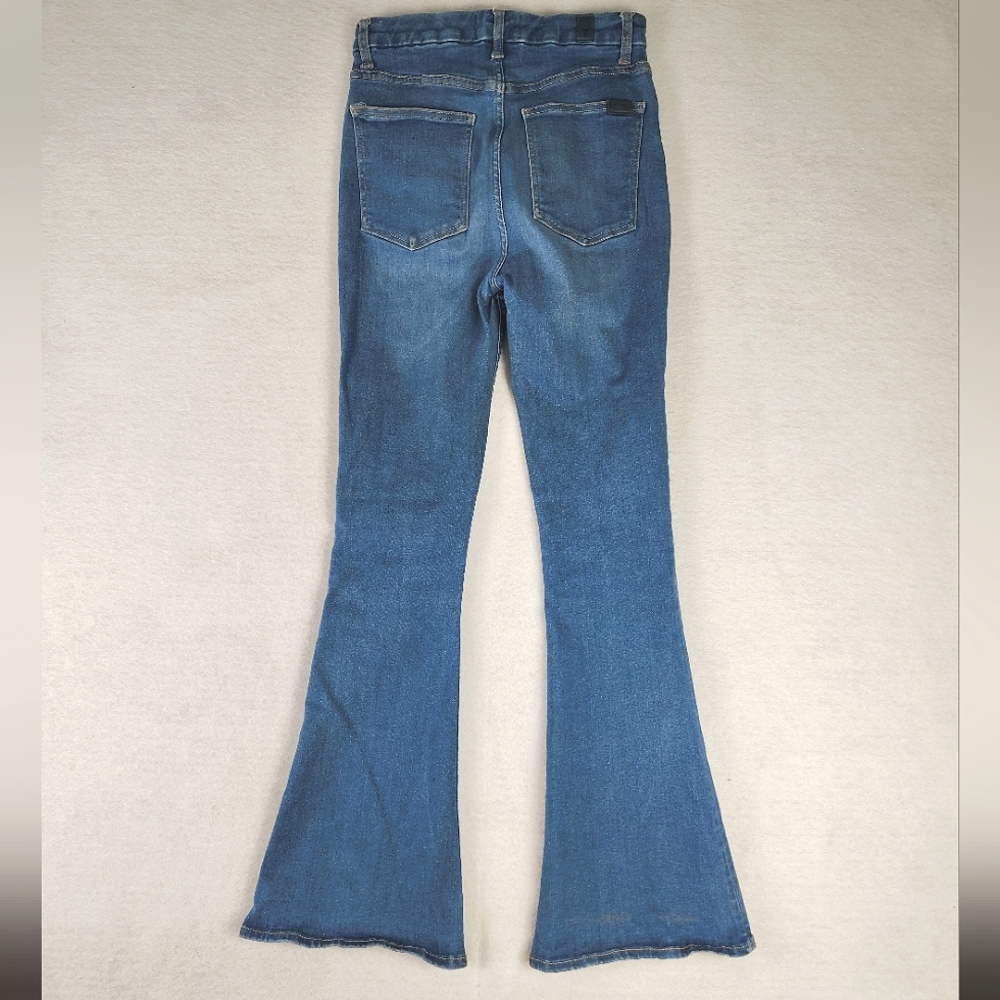 7 For All Mankind UHR Taylorless Skinny Boot Jeans Size 27 $148 - Picture 3 of 9